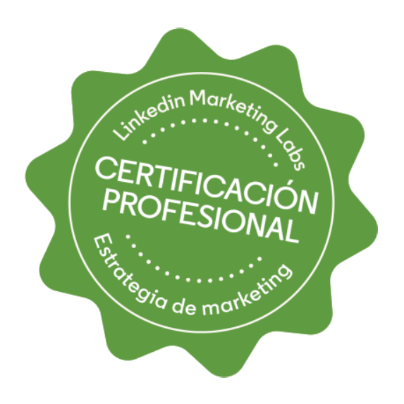 Certificación Profesional Linkedin Marketing Labs - Estrategia de Marketing